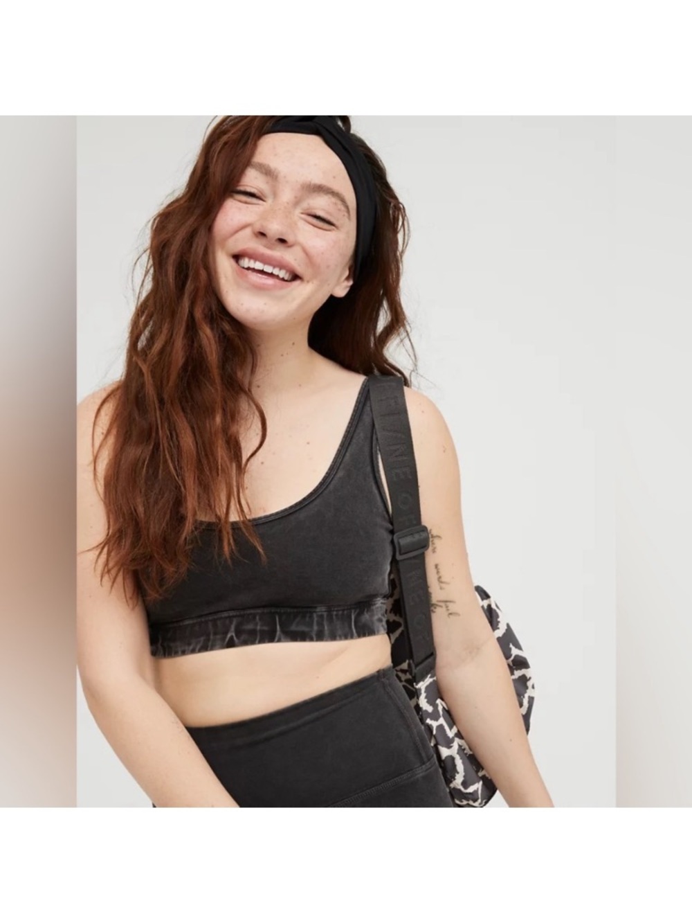 3 aerie offline bras bralette sports lounge crop M arq